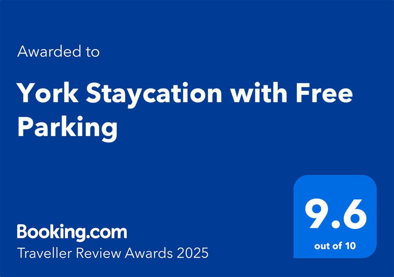 York Staycation With Free Parking Esterno foto